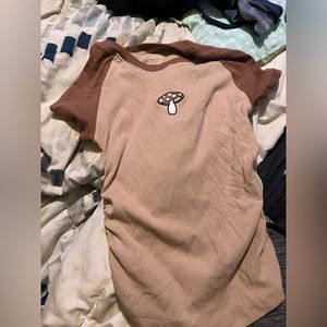 Brown cute shirt